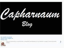 Tablet Screenshot of capharnaum-blog.com